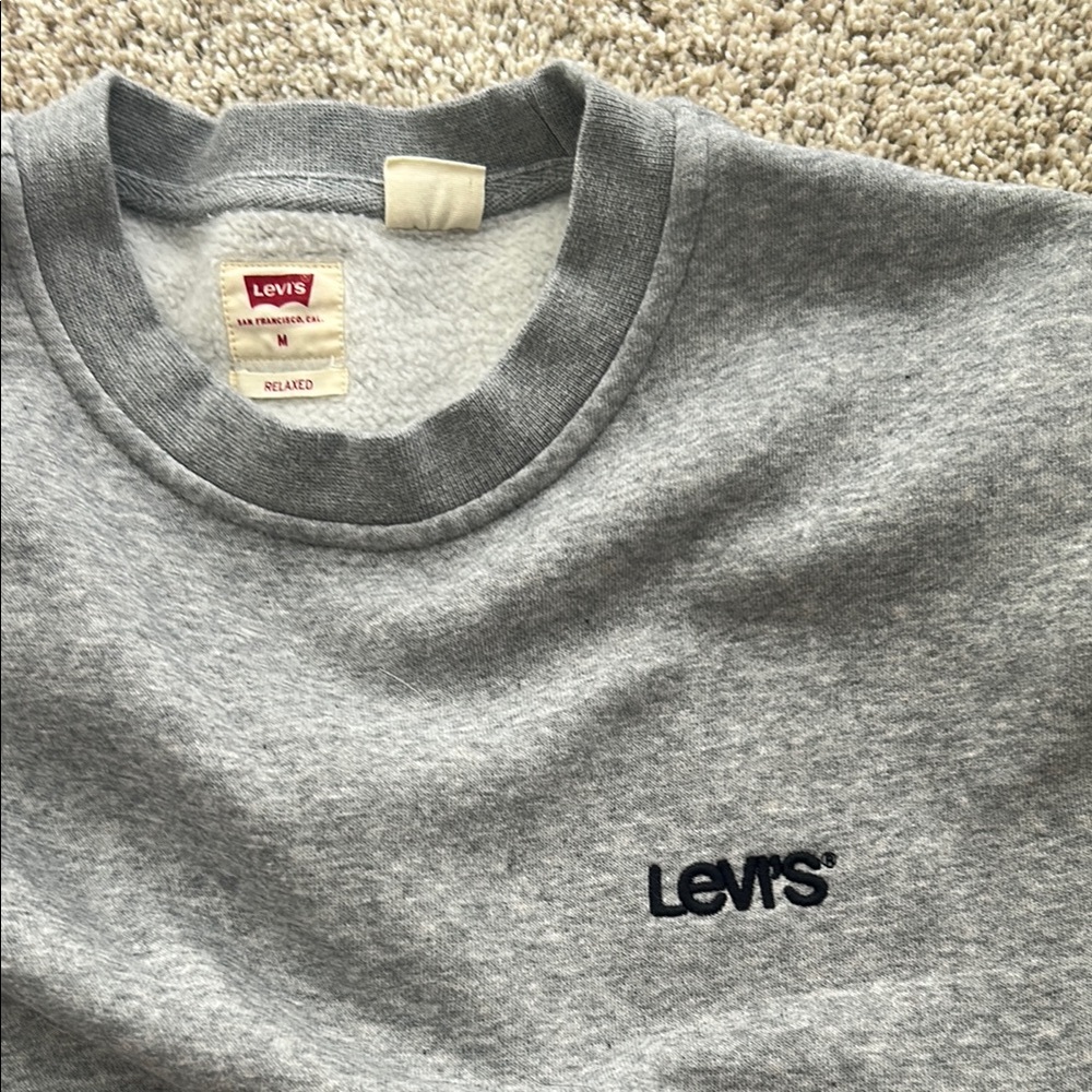 Levi's Gray Men's Sweater - Picture 2 of 2